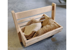 Propset met houten mand